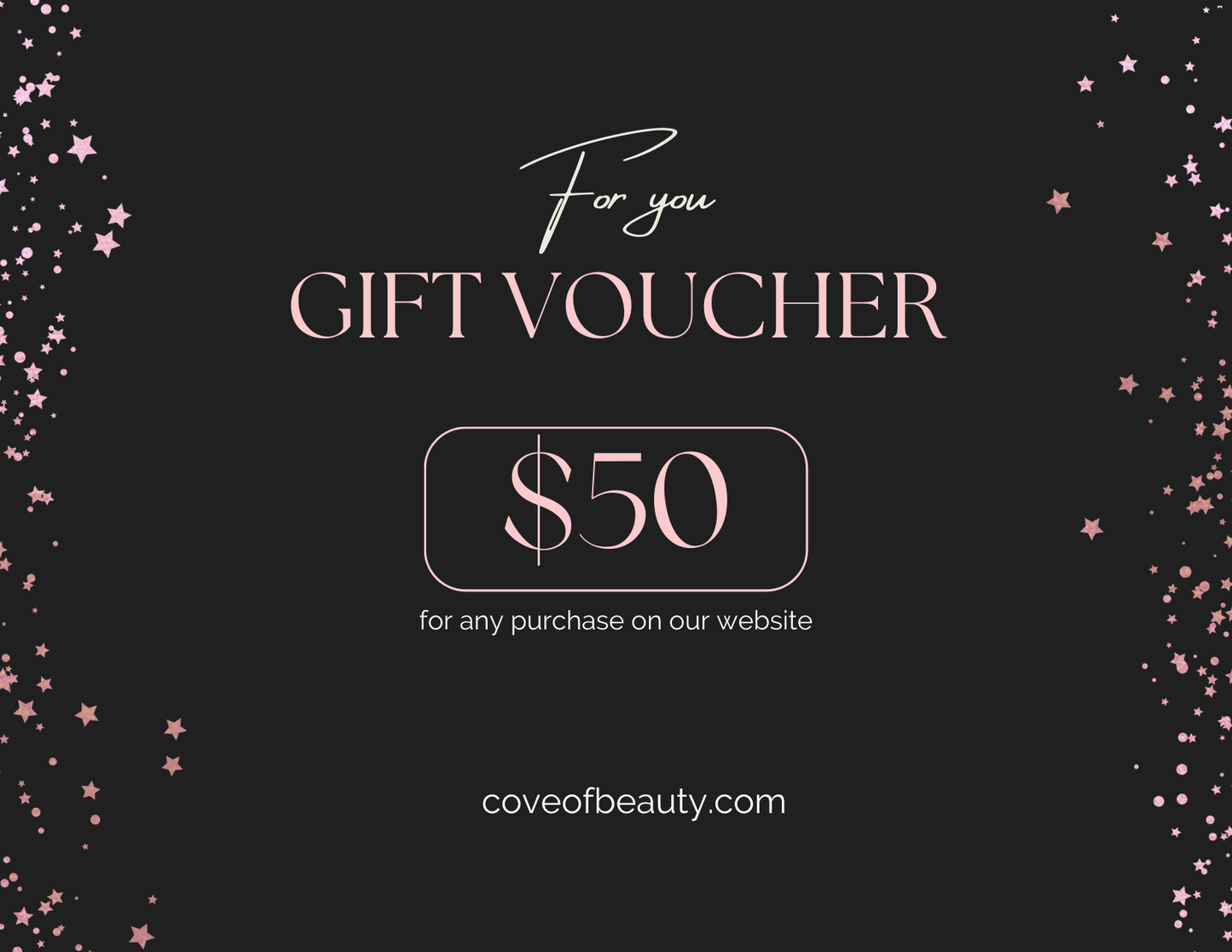 Cove Of Beauty Gift Card - Cove Of Beauty