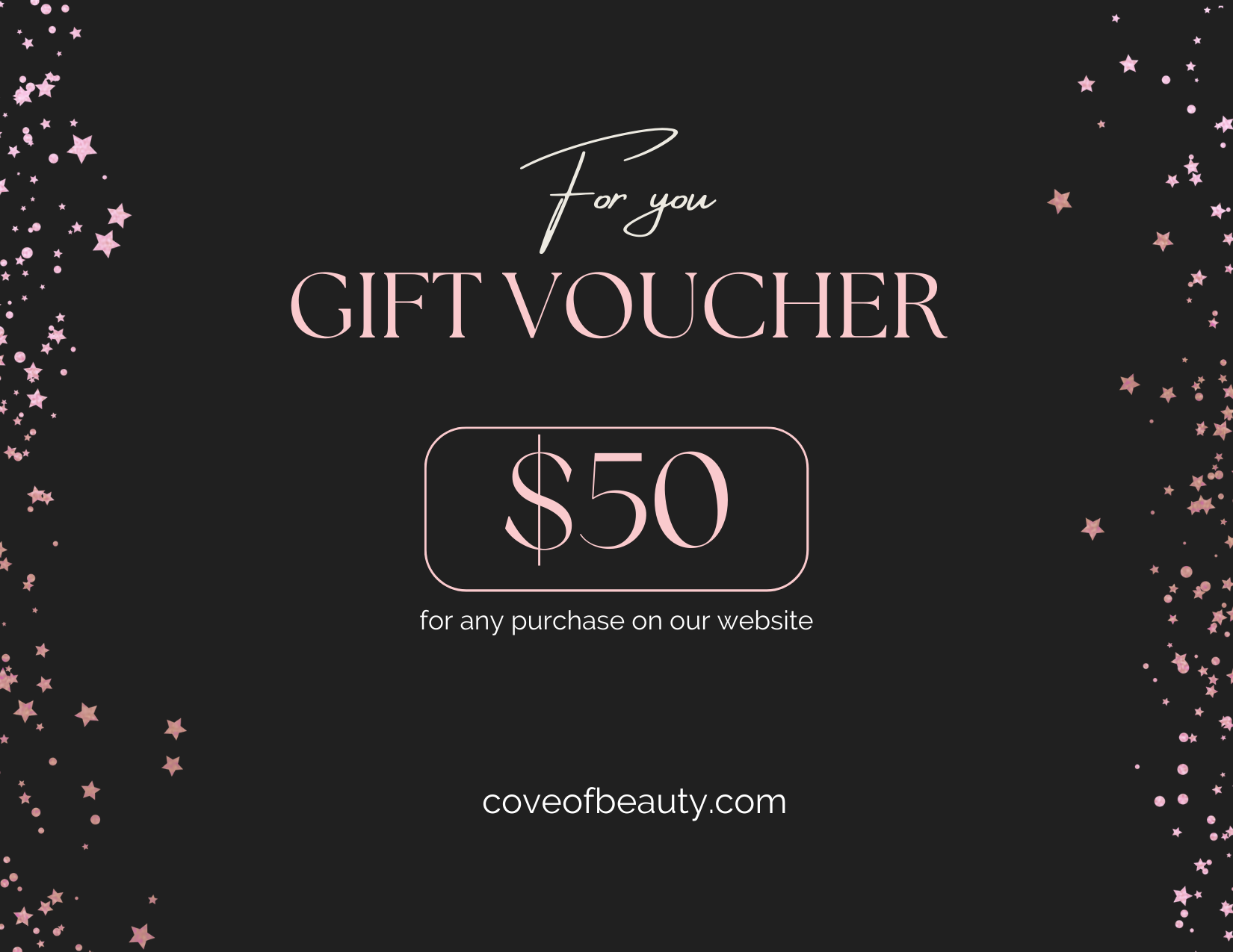 Cove Of Beauty Gift Card - Cove Of Beauty