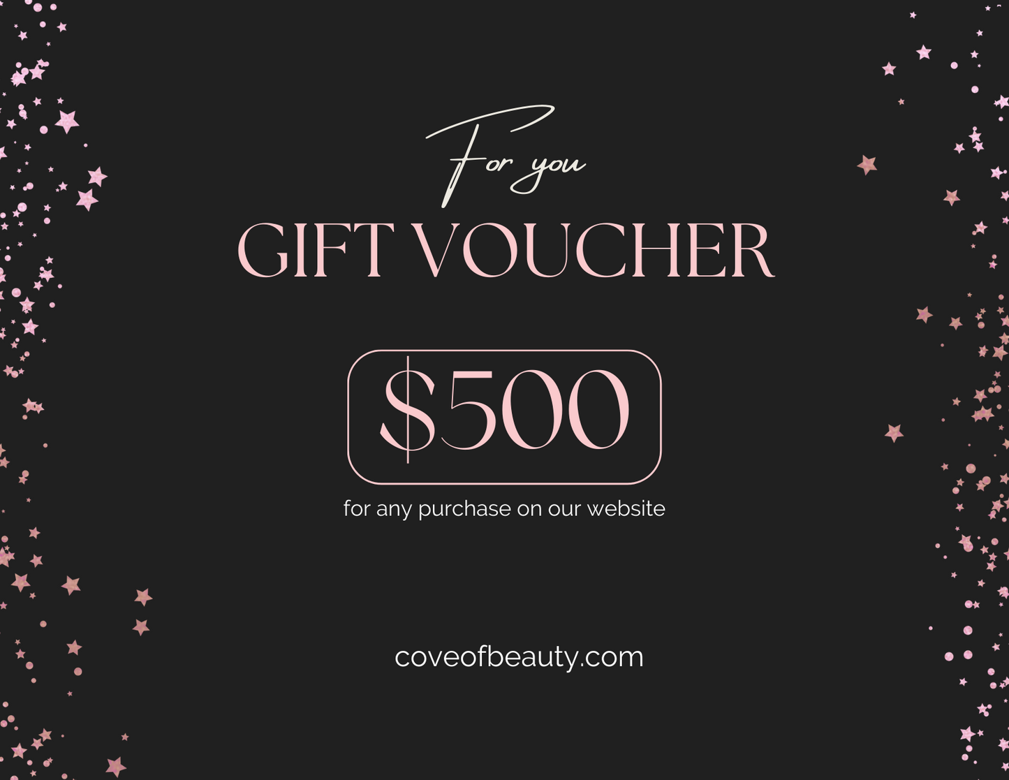 Cove Of Beauty Gift Card - Cove Of Beauty