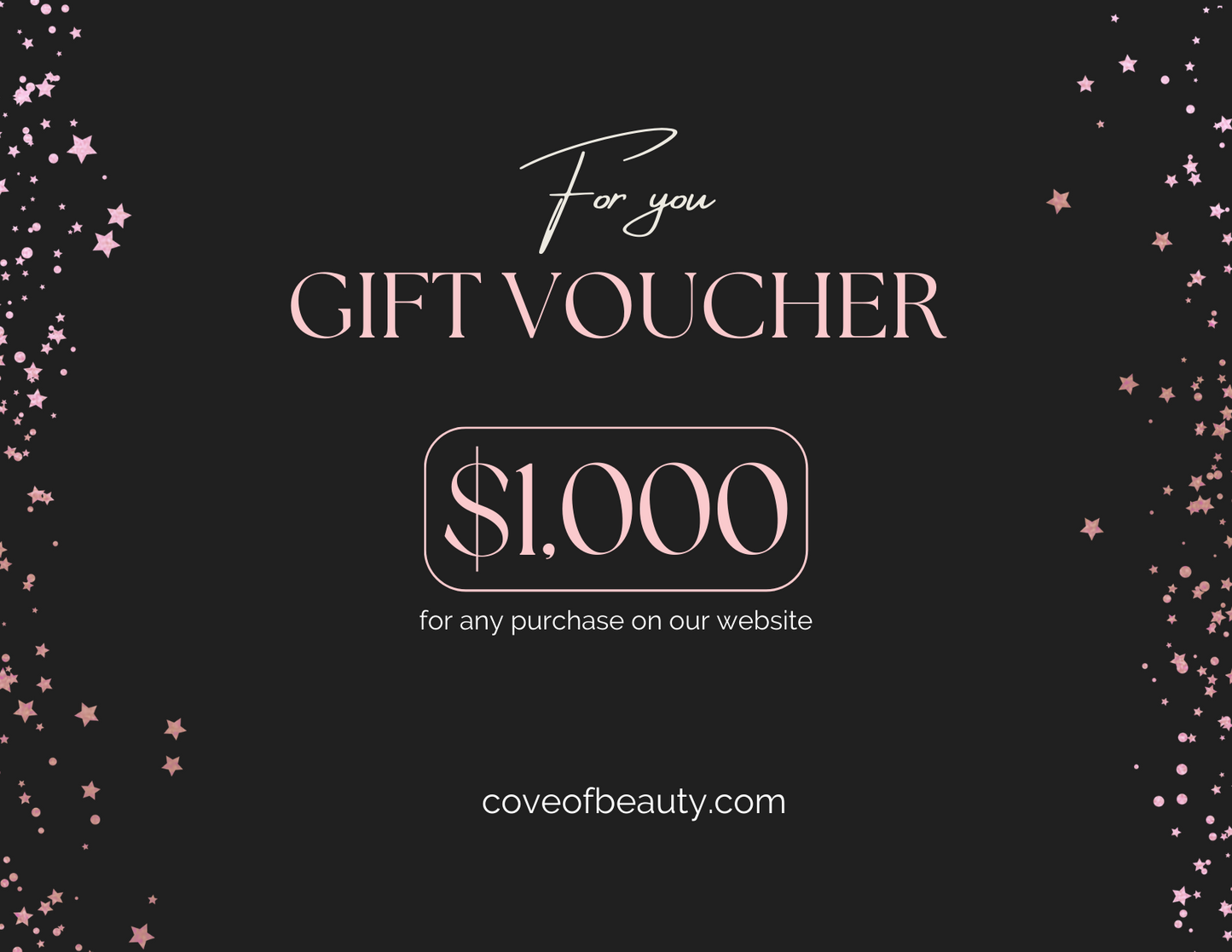 Cove Of Beauty Gift Card - Cove Of Beauty