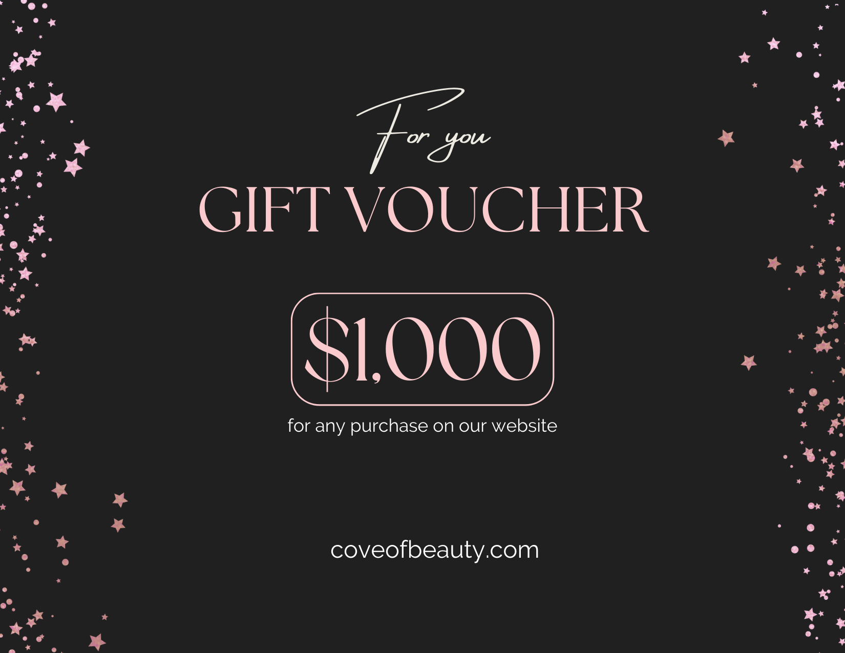 Cove Of Beauty Gift Card - Cove Of Beauty